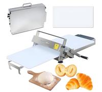 menglanchang Laminoir Manuel pour PâTe FeuilletéE Et Fondant avec PoignéE/Panneau, Rouleau pour Un Nettoyage Facile, éPaisseur RéGlable De 0,25 Mm, pour Cuisines Domestiques Ou Commerciales. B