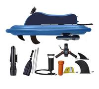 menglanchang Scooter sous-Marin sans Balais 500w Et Kayak Gonflable éLectrique Pliable avec Moteur-Profondeur PlongéE 40m,Batterie 10000mah- éQuipement PlongéE Et Natation pour Adultes Et Enfants