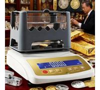 menglanchang Testeur éLectronique NuméRique De Pureté De l'or | Testeur D'Authenticité des MéTaux PréCieux | Testeur De Pureté De l'or, DensimèTre d'or | DensimèTre De Pureté MDJ-1200K