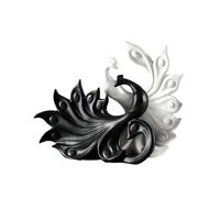 MENGLI-2024 Figurines Feng Shui Ornements décoratifs créatifs for Le Meuble TV d'entrée du Salon, Grande œuvre d'art en céramique Forme de Paon