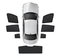 MENGLX Pare-Soleil pour Vitres Latérales de Voiture pour BMW X3 G01 2018-2024,Occultant Protection UV,Protection Vie Privée,Thermo-Isolante,Pose Rapide/Facile,7PCS