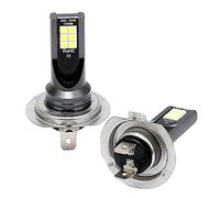 Mengmen 2 PièCes SéRies H7 LED Conversion de 6W 1000LM 6000K Ampoule Canbus Erreur