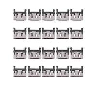 Mengmen 20 Pieces Connecteur de Prise de Port Nouvelle Piece de Rechange pour 4