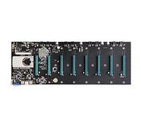 Mengmen BTC-S37 Carte mère Miner CPU Set 8 emplacements pour carte vidéo Mémoire DDR3 Interface VGA intégrée Faible consommation d'énergie