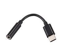 Mengmen Câble adaptateur USB C vers prise 3,5 mm, port mâle de type C 3.1 vers 3,5 mm audio stéréo connecteur auxiliaire pour Z, LeEco Le S3/2 Pro et plus encore