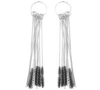Mengmen Kit de nettoyage pour carburateur - Petite brosse métallique - 20 aiguilles + 10 brosses