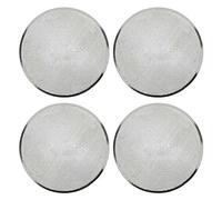 Mengmen Lot de 4 grilles de cuisson rondes professionnelles pour four à pizza et barbecue en anti-adhésive (30,5 cm)