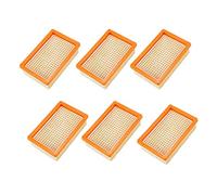 Mengmen Lot de 6 filtres pour aspirateur MV4 MV5 MV6 WD4 WD5 WD6 Pièces de rechange Filtre à foie