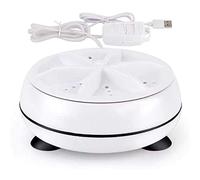 Mengmen Mini machine à laver portable à ultrasons avec alimentation USB pour le linge personnel, le camping, les voyages en camping-car