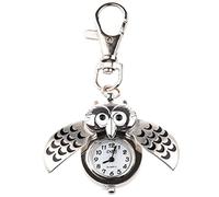 Mengmen Montre de Gousset/Montre de Poche avec Porte-cles en de Hibou