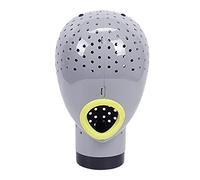 Mengmen Unité de SéChage de TêTe de Perruque pour Perruque en Dentelle Cuir Chevelu Net SèChe-Cheveux MatéRiel Perruque TêTe D'Affichage TêTe de Mannequin pour Perruques Gris Clair