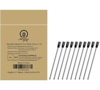 MengRan 7cm Mini D1 Cartouches pour Stylos à Vis,lot de 10,Encre noir