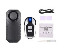 Mengshen Alarme De Moto De Vélo, Alarme Antivol sans Fil, IP55 étanche Et 113 DB (Télécommande Incluse)