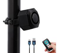 Mengshen Alarme De Vélo Rechargeable avec Télécommande Détecteur De Mouvement De Sirène Antivol sans Fil 110 DB étanche Adapté Au Véhicule De Scooter De Moto