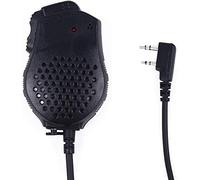 Mengshen Baofeng Micrófono Dual PTT Original Portable Microphone Speaker Mic for UV-82 UV-82L UV-8D UV-89 UV-82HX UV-82HP GT-5TP Walkie Talkie Portable Radio UV-82_M