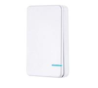 Mengshen Interrupteur De Lumière Sans Fil, Pas De Batterie, Pas De Câblage, Pas De Wifi Requis, Facile à Installer, Commutateur à 1 Voie (Petite Taille)