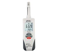 Mengshen Psychromètre Numérique - Mètre D'humidité De La Température De Rétroéclairage De Poche avec Point De Rosée Et Température De Bulbe Humide - Batterie Incluse, M350