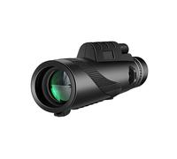 Mengshen Télescope monoculaire 10 x 40 prisme BAK4 haute puissance pour adultes avec grand objectif de 40 mm, revêtement en film vert pour l'observation des oiseaux, les voyages en plein air