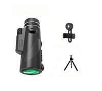 Mengshen Télescope monoculaire 10 x 40 Pro Kit avec adaptateur de téléphone universel trépied pour smartphone Digiscoping Photographie