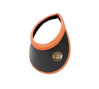 Mengsiy Chapeaux d'été for Femmes Chapeau de Soleil visière crème Solaire Disquette Casquette Femme en Plein air décontracté Baseball Chapeau for Femme Protection UV (Color : A-Orange)
