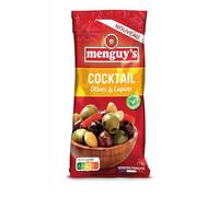 Menguy's Cocktail Olives et Lupins 170g - L'apéro réussi avec ces légumes marinés de qualité supérieure - Le Lot De 4
