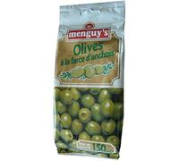 MENGUY'S - Olives À La Farce D'Anchois 150G - Lot De 4 - livraison offerte