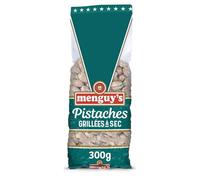 MENGUY'S - Pistaches Grillées à Sec - Extra Croquant · Torréfiées au Four à Mazamet dans le Tarn - le paquet de 300 g - Le Lot De 2