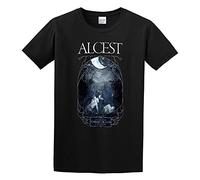 MENGWANJIA Alcest Écailles De Lune Mens Round Neck Cotton T Shirts Size M