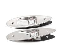 MENGXIU MENGKE 2pcs Lights Universal Compatible with Le Bateau LED Lumières de Navigation Vert Rouge Étanche Marine Ajuste for marqueur de Bateau Mont de la Navigation