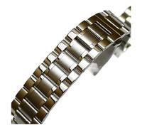 MENGXIU MENGKE Bracelet De Montre En Acier Inoxydable, 18mm 19mm 20mm 22mm 24mm, 7 Perles, Solide, For Hommes, Montres Mécaniques À Quartz(Gold,18mm)