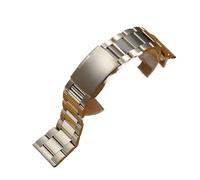 MENGXIU MENGKE Bracelet De Montre En Argent À Extrémité Droite, 16mm, 18mm, 20mm, 22mm, 24mm, 26mm, 28mm, 30mm(Silver,26mm)