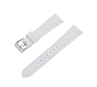 MENGXIU MENGKE Bracelet De Montre En Cuir Cousu Vintage, Nouveau Design À Dégagement Rapide, 18mm 19mm 20mm 21mm 22mm 23mm 24mm, Bracelets De Montre En Cuir Saffiano(White,22mm)