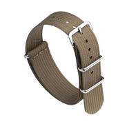 MENGXIU MENGKE Nouveau Bracelet De Montre Côtelé 18mm 20mm 22mm Bracelets De Montre En Nylon Accessoires De Bracelet De Montre En Tissu Bracelet De Montre(BLONDE,18mm)
