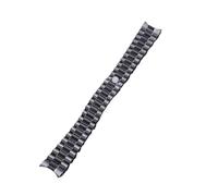 MENGXIU MENGKG 13mm 17mm 20mm 21mm Bracelet En Acier Inoxydable Accessoires De Montre For Hommes 20mm Compatible Avec Le Bracelet De Montre Rolex Étanche For Femmes(Silver,21mm)