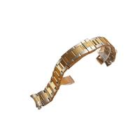 MENGXIU MENGKG Bracelet De Montre Vintage En Acier Inoxydable De 20 Mm Compatible Avec Rolex Submariner 16610(Silver Gold logo)