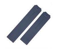 MENGXIU MENGKG Silicone Watchband 20mm 21mm Sports Compatible With Tissot Touch T013 T047 Bracelet en caoutchouc bande de montre T-Sport imperméable T013420A T047420A T33(Blue no clasp 20mm)