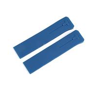 MENGXIU MENGKG Silicone Watchband 20mm 21mm Sports Compatible With Tissot Touch T013 T047 Bracelet en caoutchouc bande de montre T-Sport imperméable T013420A T047420A T33(Blue noclasp 21mm)