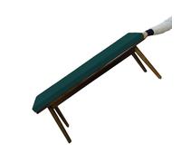 MENGXUAN Coussins de Banc Personnalisés 30 x 148 cm Fond Antidérapant Coussin Siège Meubles D'Intérieur et D'Extérieur Lavable pour Terrasse, Cuisine, Salle à Manger, Vert