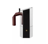 MENHIR Cafetière Italienne Induction en Inox 6Tasses ALESSI