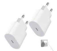 Menibeuty 2 Pack 20W Chargeur USB C Kindle, Murale Prise USB C Adaptateur Bloc Chargeur Compatible avec i -Phone 16 15 14 Pro Max/16/15/15/14/13/12/11/SE/XS/XR/8, i -Pad Air 5/4, Galaxy