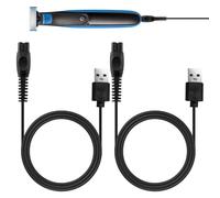 Menibeuty 2PCS Chargeur Compatible avec One Blade Philips, Chargeur Tondeuse pour Philips, Chargeur Rasoir pour Philips Oneblade pour Rasoir QP2724/90, QP2834/70, MG5910/49, MG7910/49, MG9510/60