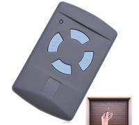 Menibeuty Émetteur manuel pour porte de garage Hörmann HSM4-868, 4 commandes 868, télécommande universelle pour porte de garage Hörmann, télécommande, ProMatic, RotaMatic, 2 canaux