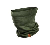 menique Cache-cou - Double couche 100 % laine mérinos pour homme et femme - Cache-cou thermique coupe-vent - Masque couvrant le visage pour moto, ski, course à pied, cyclisme, vert foncé, Taille