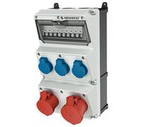 Mennekes AMAXX IP44 Unité De Combinaison De Prise À 3 Modules - 930051