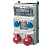 MENNEKES CEE-Kombi Kst gr IP44 AMAXX 1x16A,1x32A,2xSteck