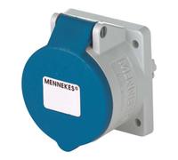 MENNEKES Mennekes Boîte d'encastrement TwinContact 32A, 3p, 6h, 230V, IP44 1787 Quantité:1