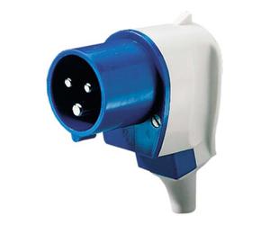 MENNEKES Mennekes Fiche coudée 16A, 3p, 6h, 230V, IP44 1411 Quantité:1