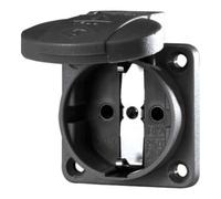 MENNEKES Mennekes Prise d’extension Schuko 16A, 2p+T, 230V, noire 11032 Quantité:1