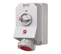 MENNEKES Mennekes Prise murale DUO 63A, 5p, 6h, 400V, IP67 5113A Quantité:1