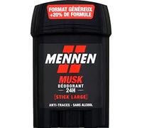 Mennen - Deodorant homme 24H stick large sans alcool anti traces Déodorants 60 ml male